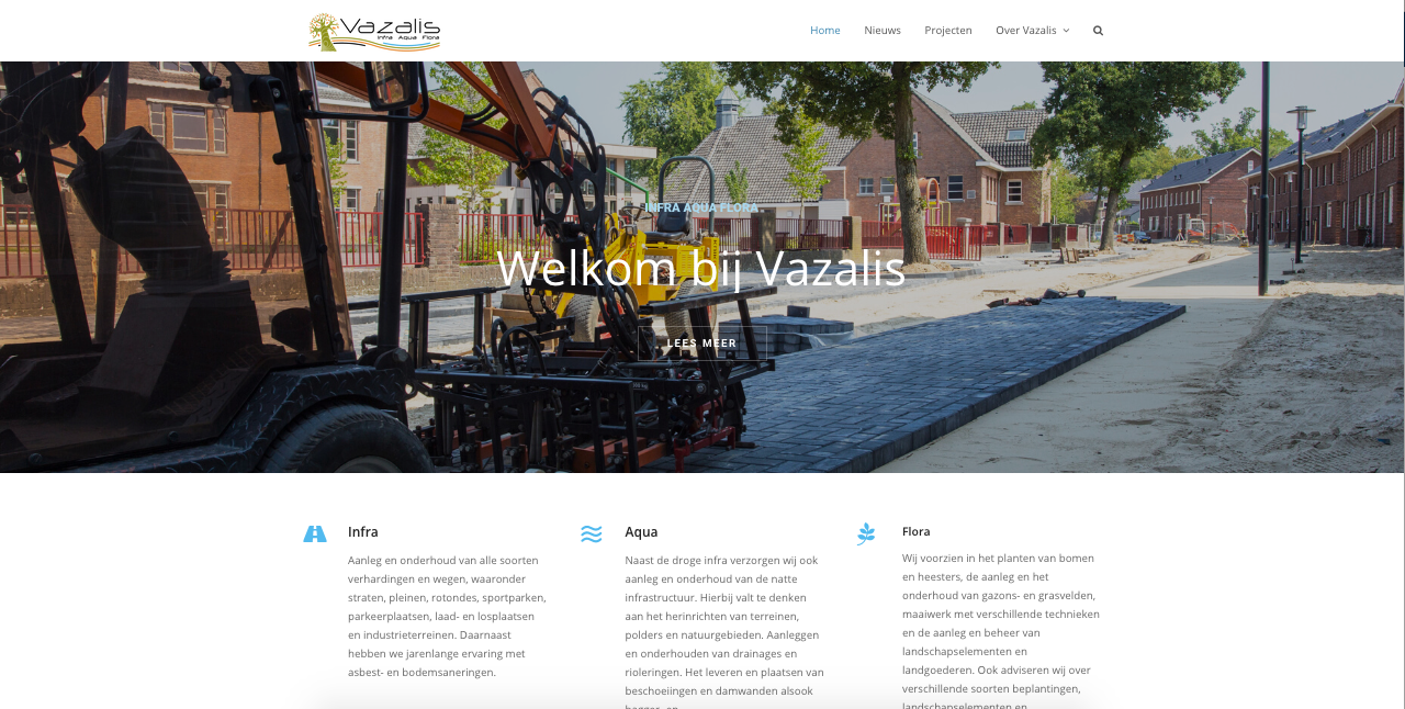 Welkom op de website van Vazalis!