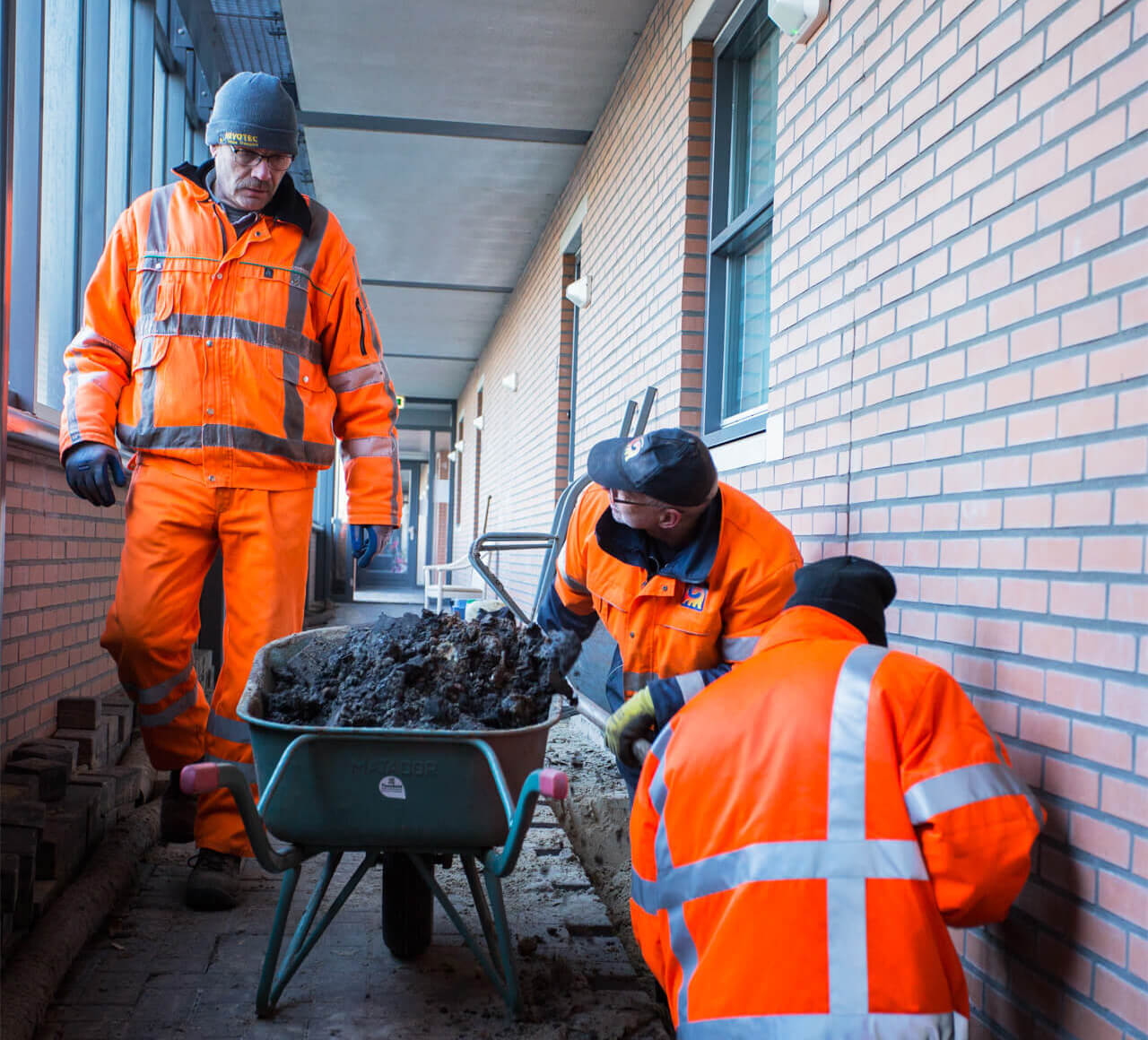 Vazalis gaat de aanleg van de drainage voor het appartementencomplex op Cascade verzorgen