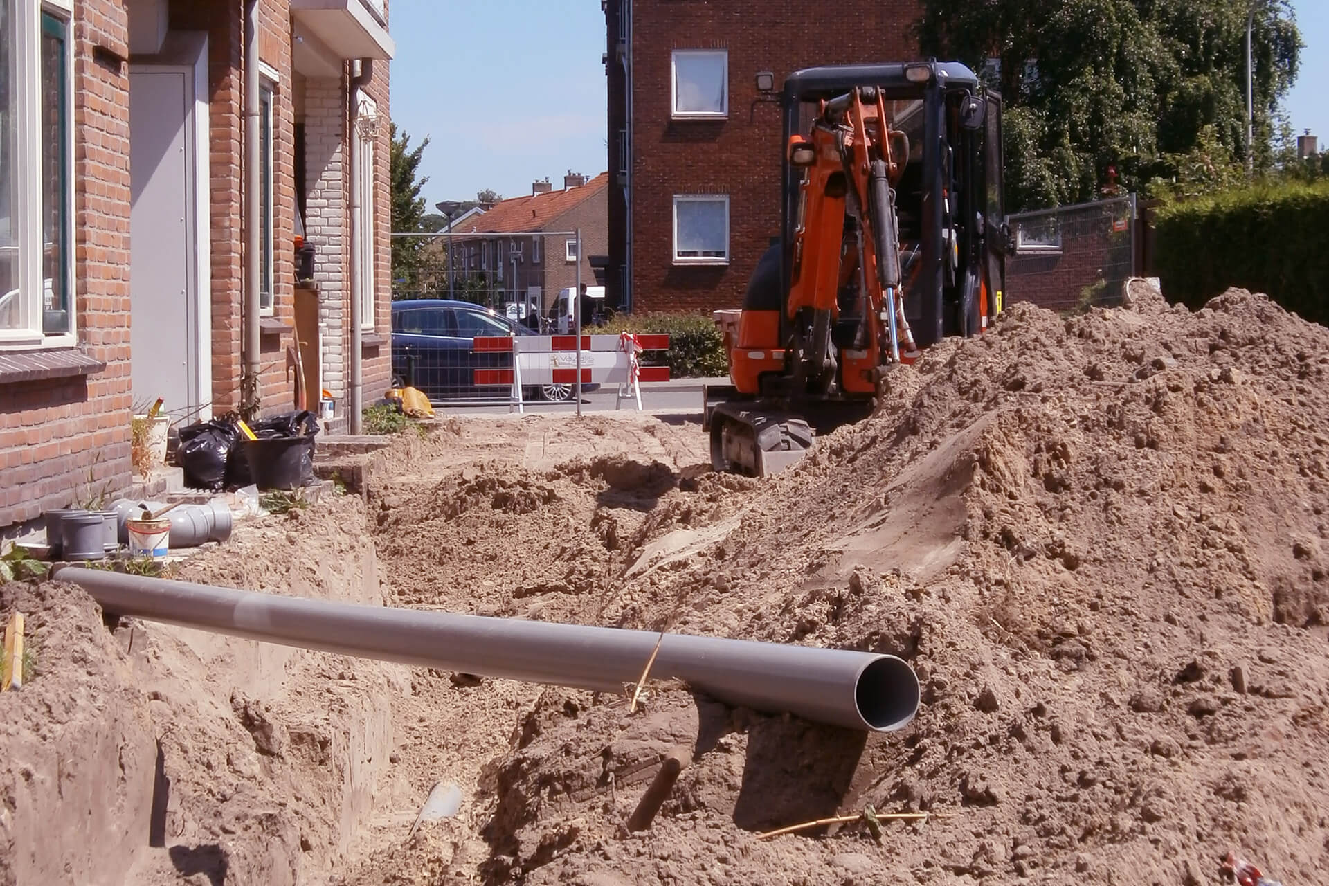 Vazalis Helpt Bij Wateroverlast Flats Olieslagweg